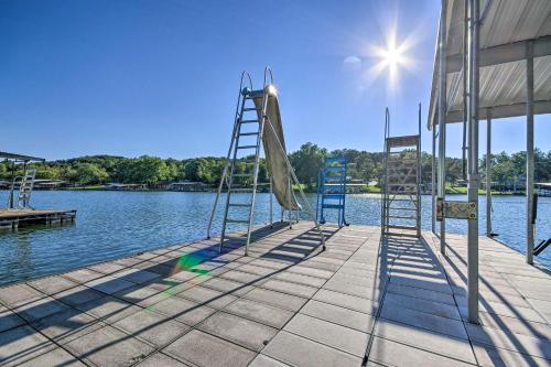 Lakefront Gravois Mills Home with Boat Dock and Slides