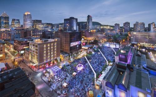 Pemandangan, Le Sand & Stone Hotel in Montreal (QC)