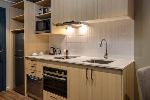 Kitchen, Quest 256 Lambton in Wellington