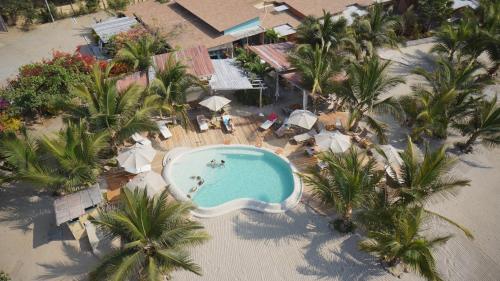 A szálláshely kívülről, La Posada De Los Tumpis in Bocapán