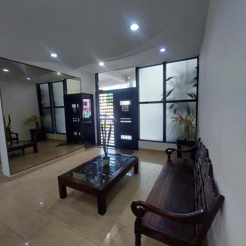 Lobby, Executive suite in gastronomic district near Arturo Michelena International Airport