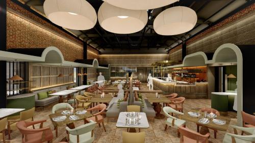 مطعم, Adina Apartment Hotel Melbourne Pentridge in Fawkner