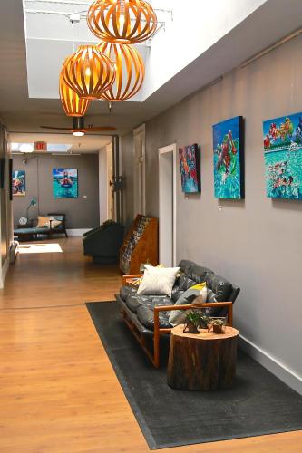 共用ラウンジ/TVエリア, HI サンディエゴ ダウンタウン ホステル (HI San Diego Downtown Hostel) in サンディエゴ（CA）