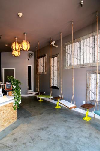 ロビー, HI サンディエゴ ダウンタウン ホステル (HI San Diego Downtown Hostel) in サンディエゴ（CA）