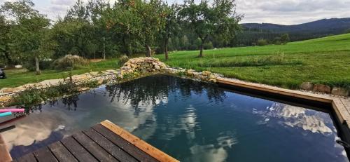 สระว่ายน้ำ, Apartmán "Na Třináctce" Březiny u Poličky 13 (Apartman "Na Trinactce" Breziny u Policky 13) in เบรซินี