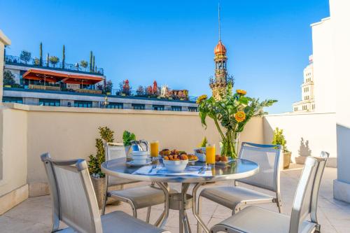 balkong/terrass, Hotel Quatro Puerta del Sol in Madrid