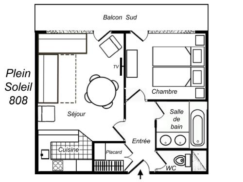 Appartement Méribel 2 pièces 5 personnes - FR-1-182-20 - image 9