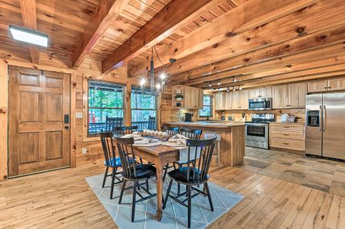 Mountain-View Bryson City Home with Hot Tub! in Bryson City, USA