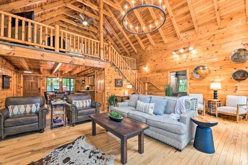 Mountain-View Bryson City Home with Hot Tub! in Bryson City, USA