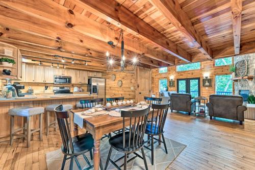 Mountain-View Bryson City Home with Hot Tub! in Bryson City, USA