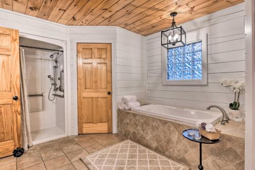 Mountain-View Bryson City Home with Hot Tub!