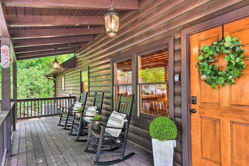 Mountain-View Bryson City Home with Hot Tub!