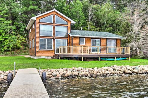 . Lakefront Motley Home with Deck and Private Dock!