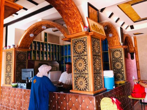 Banketu zāle, Hotel Restaurant Hollywood Africa in Aitbenhado