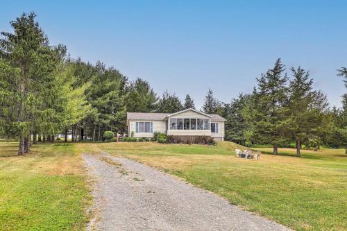 Finger Lakes Retreat with Sunroom, Fire Pit and BBQ!