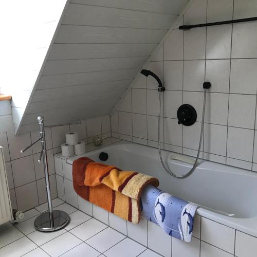 Bathroom, Haeberlhaus in Konigstein (Bavaria)