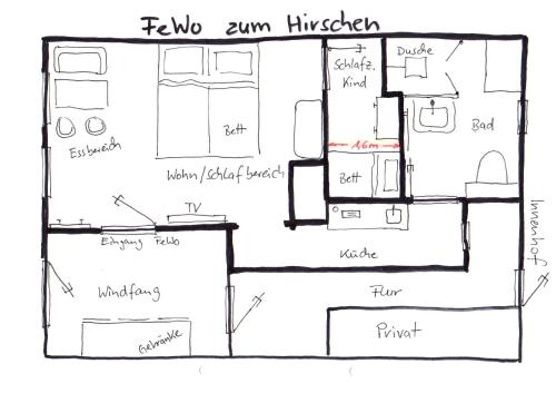 Ferienwohnung zum Hirschen