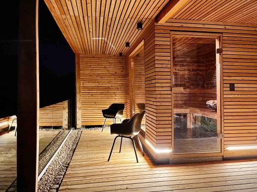 Sauna, LuxApart Eifel mit privater Sauna in Harscheid
