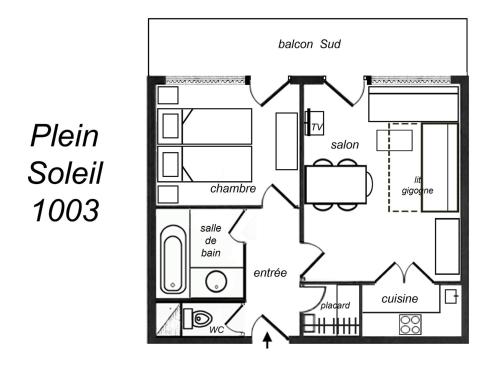 Appartement Méribel 2 pièces 5 personnes - FR-1-182-31 - image 12