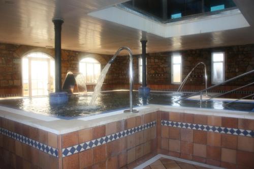 Szauna, Balneario de Corconte in Cilleruelo de Bezana