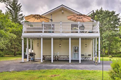 Quiet Long Pond Home on 1 Acre with Deck and Patio! in Long Pond, USA