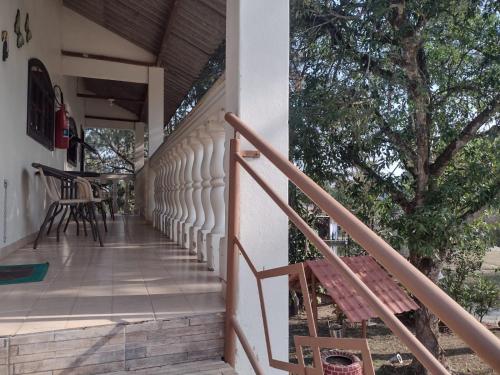 Erkély/terasz, Pousada Chez Nous in Penedo (Rio de Janeiro)