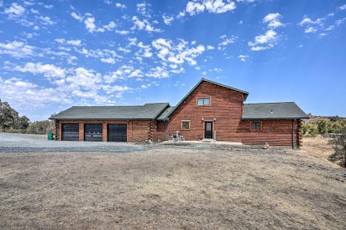 Luxury Retreat Cabin with Theater, Gym and Views