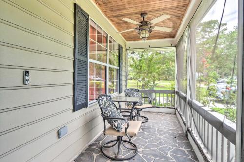 Peaceful Beaufort Home with Front Porch and Grill