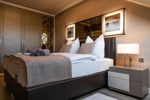 Deluxe Apartment mit Tiefgarage in Nähe Messe-BMW-Porsche-DHL-Flughafen-Flugzeugwerk der Deutsche Aircraft, Lipsk (zdjęcie 10)