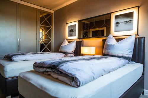 Deluxe Apartment mit Tiefgarage in Nähe Messe-BMW-Porsche-DHL-Flughafen-Flugzeugwerk der Deutsche Aircraft, Lipsk (zdjęcie 11)