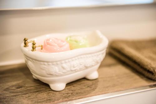 Fürdőszoba, Ferienwohnung Bad Vilbel in Bad Vilbel