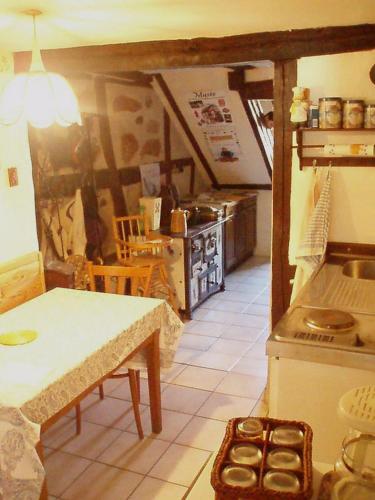 virtuve, Chambre d'Hotes chez Nadine Hamm in Weiterswiller