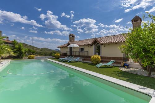 6 bedrooms villa with sea view private pool and jacuzzi at Olivella