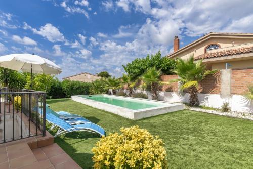 6 bedrooms villa with sea view private pool and jacuzzi at Olivella