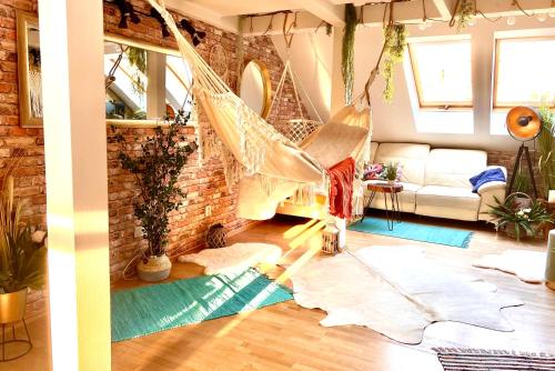 Duplex 2 with quiet terrace on Wenceslas Square, Praha