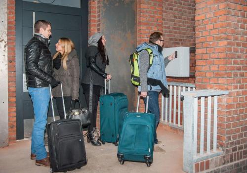 Bejárat, Hostel am Bahnhof in Suhl