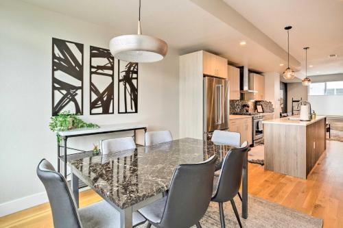 Upscale Denver Townhome with City Skyline Views in West Colfax