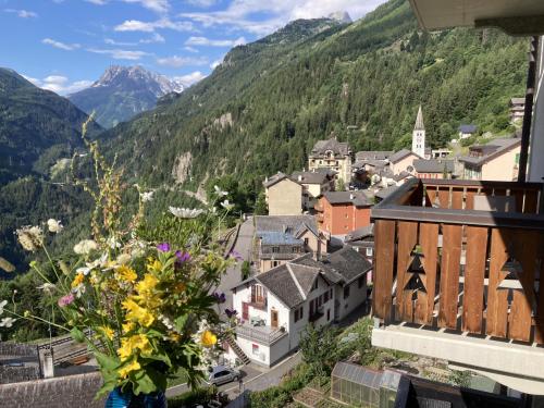 Bel appartement 2.5 pieces avec balcon, magnifique vue sur le glacier des Grands, Entremont