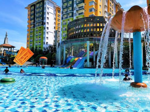 HomeStay at Melaka # Free WiFi # Water ThemePark Tickets