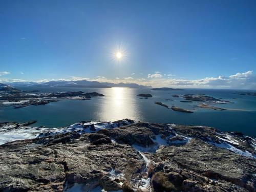 Surrounding environment, Unique and charming holiday home with fantastic sea views in Straumsbukta