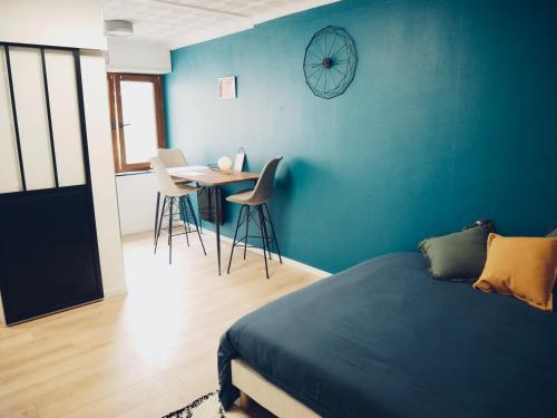 Kilátás, Studio - WIFI - Train Station - Love Bridgi home in Forbach