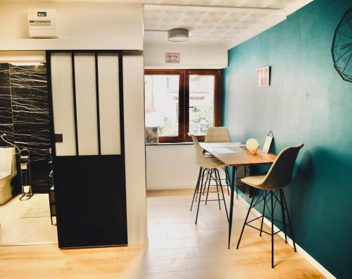 Kilátás, Studio - WIFI - Train Station - Love Bridgi home in Forbach