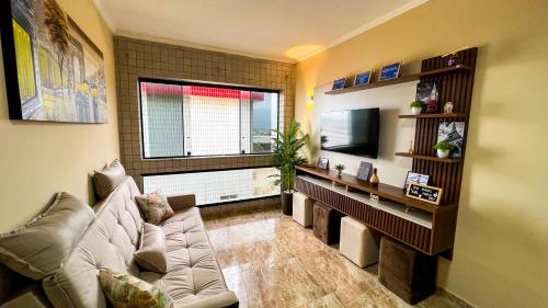 ห้องส่วนกลางสำหรับนั่งเล่น/ดูทีวี, Frente para o Mar com Vista Incrivel - Porto1003 in ชาร์ดิงอิมเปราดอร์