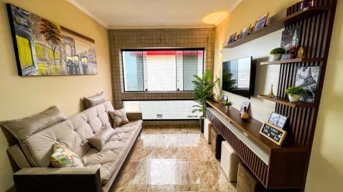 ห้องส่วนกลางสำหรับนั่งเล่น/ดูทีวี, Frente para o Mar com Vista Incrivel - Porto1003 in ชาร์ดิงอิมเปราดอร์