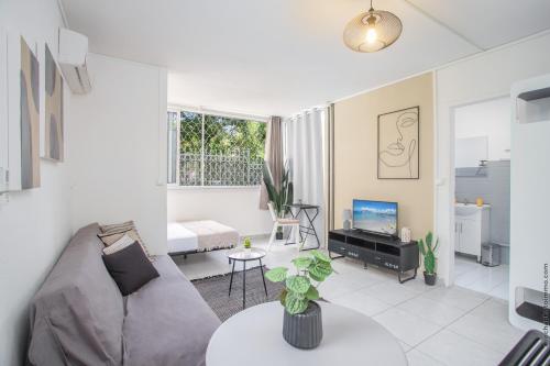 Faciliteter, Studio La Pivoine, en bord de mer in Les Trois Ilets