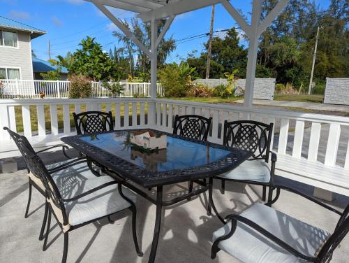 Erkély/terasz, Ocean Breeze Inn in Hawaiian Paradise Park