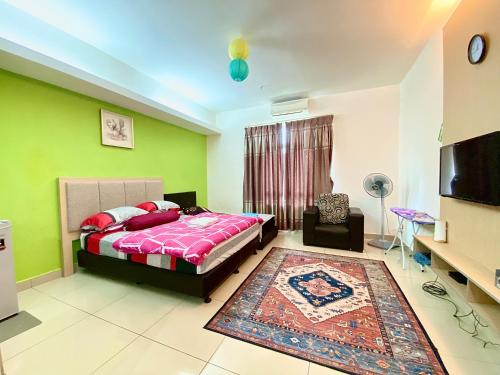 Private Studio Viana Court Service Apartment 2 with private parking in Wakaf Che Yeh