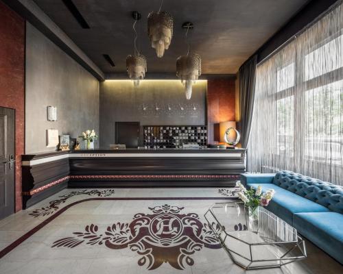 공용 라운지/TV 시청 구역, 그랜드 호텔 인 리비우 (Grand Hotel in Lviv) in 리비브