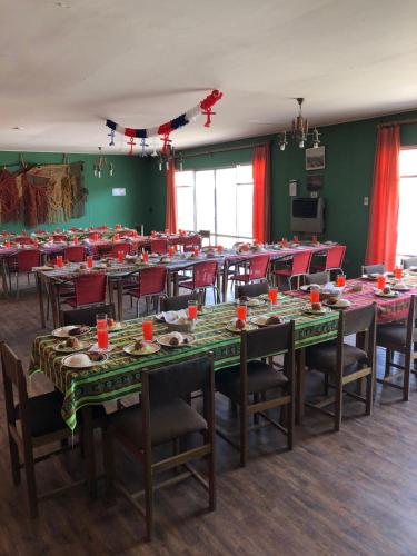 Étterem, Hotel Las Vicunas in Putre