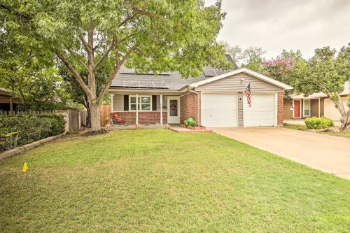 Fort Worth Retreat with Fenced Yard and Fire Pit!